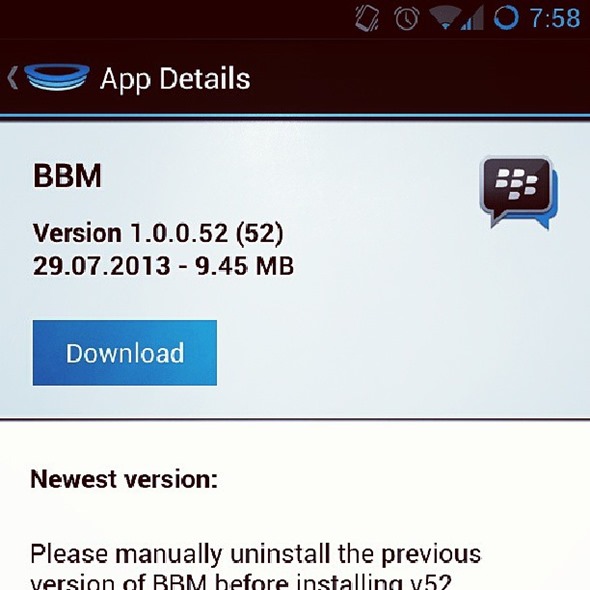 Bbm messenger for android download